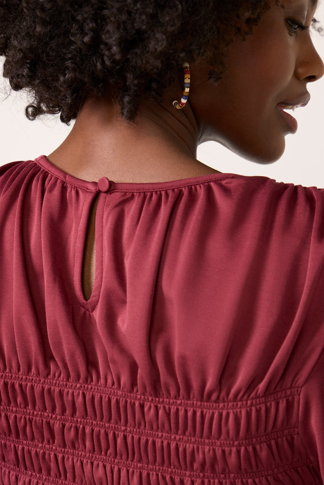 Landon Smocked Top