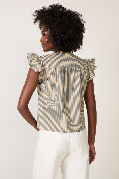 Leona Flutter Top