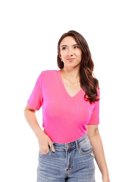 Take Your Place Women's V-Neck Bodysuit