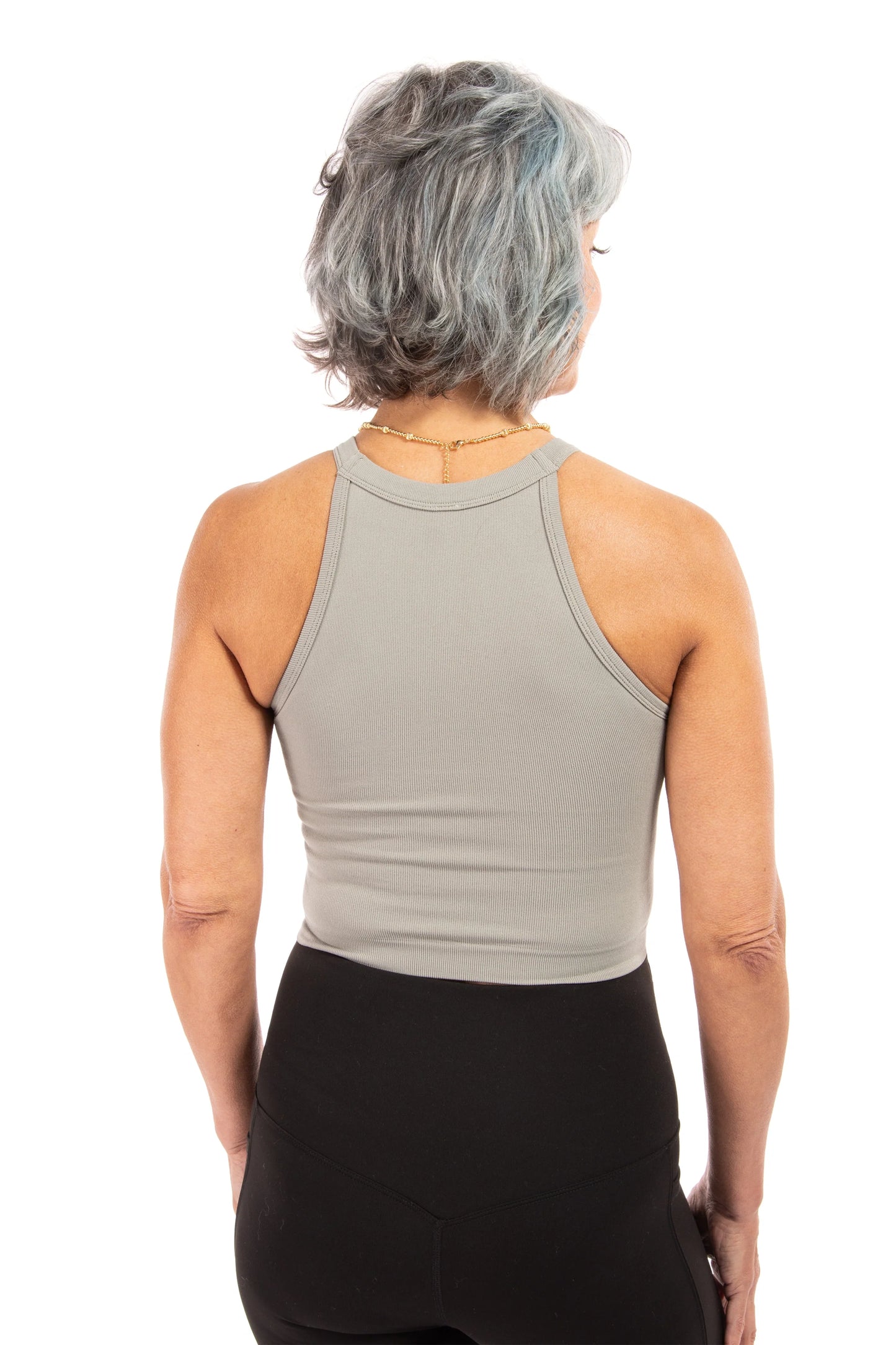 Sweet Comfort Women's Sporty Halter Neckline Seamless Bralette