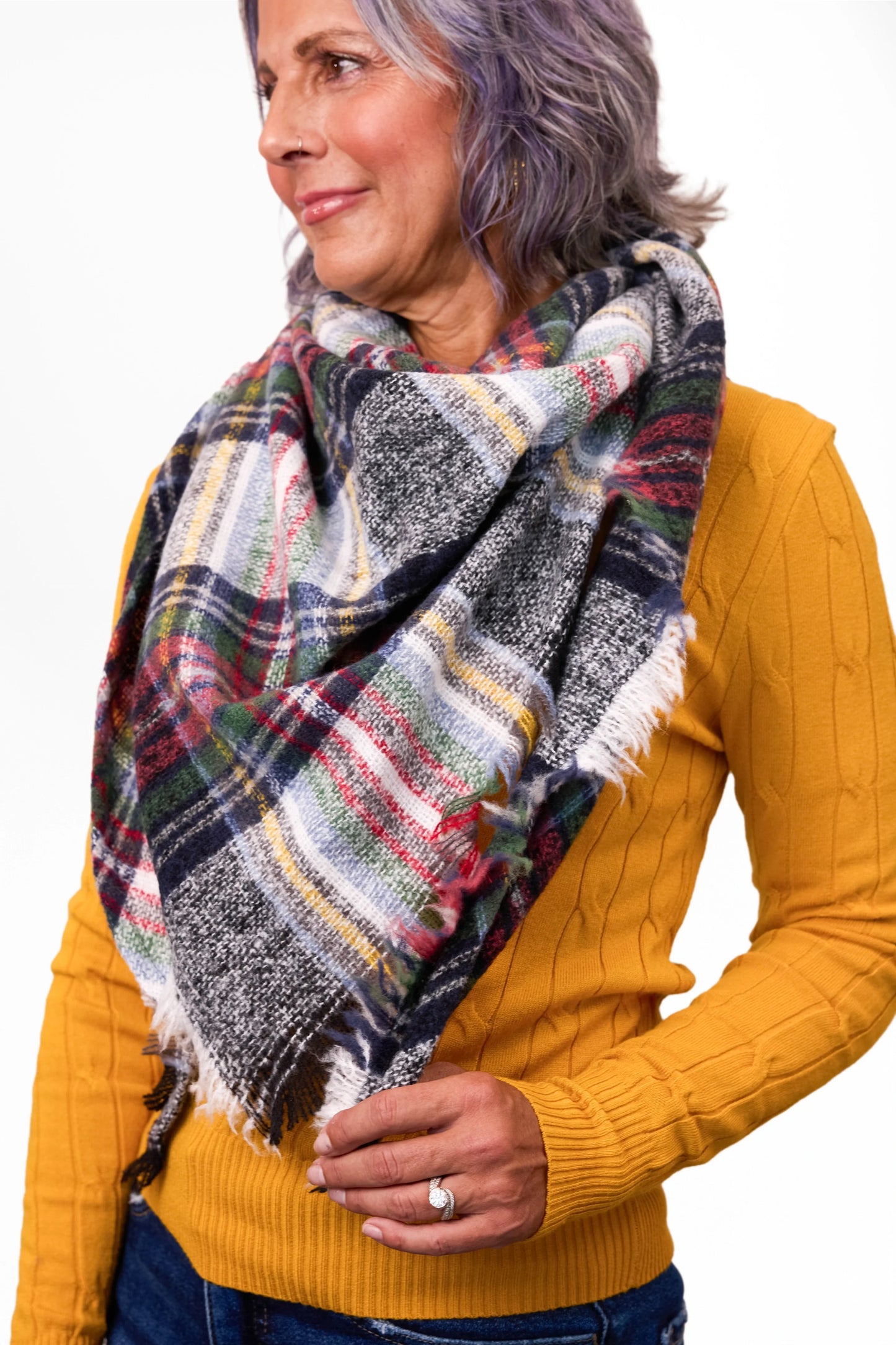 ALB Custom Women's Triangle Scarf