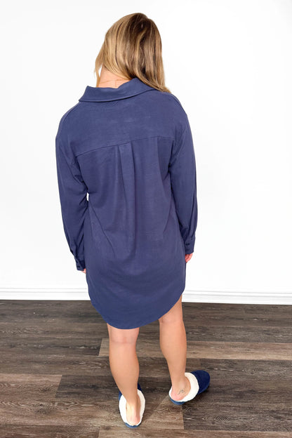 ALB Custom Women's Casual Collared Nightshirt