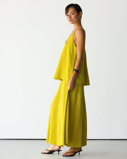 Una Cami Top | Lime