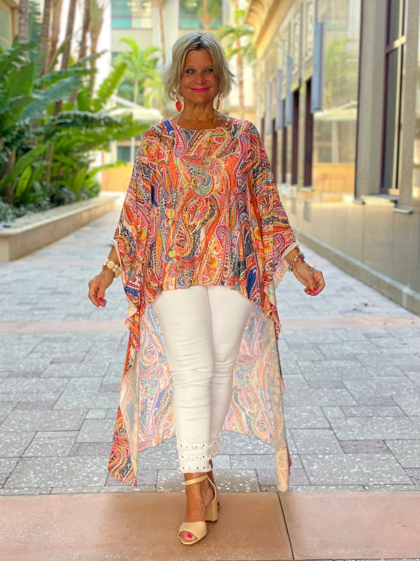 PAISLEY SPALSH TUNIC